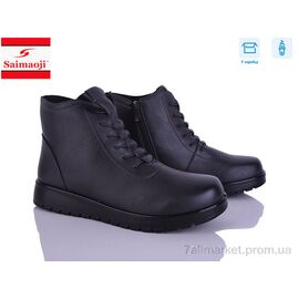 Фотография Ботинки женские стильные Весна/осень FB5-7 (6 пар р.41-43) "Saimaoji" недорого оптом от прямого поставщика