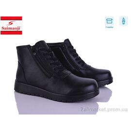 Фотография Ботинки женские стильные Весна/осень FAB18-1 (6 пар р.41-43) "Saimaoji" недорого оптом от прямого поставщика