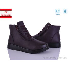 Фотография Ботинки женские стильные Весна/осень FAB18-10 (6 пар р.41-43) "Saimaoji" недорого оптом от прямого поставщика