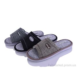 Фотография Тапки мужские домашние Весна/осень MU10403 mix (12 пар р.41-46) "M&L  Alex13" недорого оптом от прямого поставщика