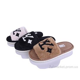 Фотография Тапки женские для дома Весна/осень WP5011 mix (12 пар р.36-41) "SANLIN 2" недорого оптом от прямого поставщика