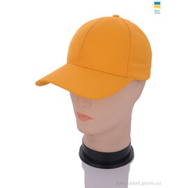 Кепка унісекс Весна/осінь SL029-8 yellow (5 шт. р.сітка56-60) "Angelica" недорого оптом від прямого постачальника
