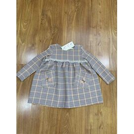 Фотография Платье детское на девочку 317 beige-grey р.92-116 "RSV" недорого оптом от прямого поставщика