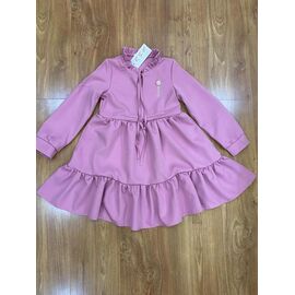 Фотография Платье детское на девочку 190 pink р.128-152 "RSV" недорого оптом от прямого поставщика