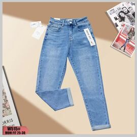 Джинси жіночі W515 l.blue р.25-30 "NewJeans" недорого оптом від прямого постачальника