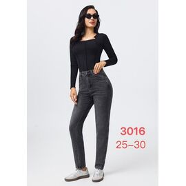 Фотография Джинсы женские 3016 grey р.25-30 "NewJeans" недорого оптом от прямого поставщика