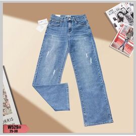 Фотография Джинсы женские W529 l.blue р.25-30 "NewJeans" недорого оптом от прямого поставщика