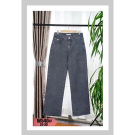 Фотография Джинсы женские W540 d.grey р.25-30 "NewJeans" недорого оптом от прямого поставщика