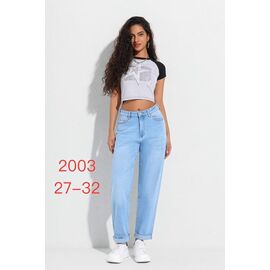 Фотография Джинсы женские 2003 l.blue р.27-32 "NewJeans" недорого оптом от прямого поставщика