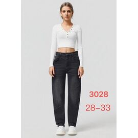 Фотография Джинсы женские 3028 d.grey р.28-33 "NewJeans" недорого оптом от прямого поставщика