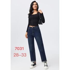 Фотография Джинсы женские 7031 navy р.28-33 "NewJeans" недорого оптом от прямого поставщика