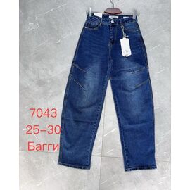 Фотография Джинсы женские 7043 blue р.25-30 "NewJeans" недорого оптом от прямого поставщика