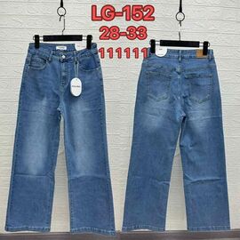 Фотография Джинсы женские LG152 blue р.28-33 "NewJeans" недорого оптом от прямого поставщика