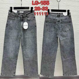 Фотография Джинсы женские LG155 grey р.28-33 "NewJeans" недорого оптом от прямого поставщика