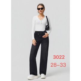 Фотография Джинсы женские 3022 black р.28-33 "NewJeans" недорого оптом от прямого поставщика