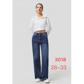 Фотография Джинсы женские 3018 blue р.28-33 "NewJeans" недорого оптом от прямого поставщика