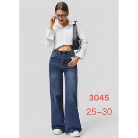 Фотография Джинсы женские 3045 blue р.25-30 "NewJeans" недорого оптом от прямого поставщика