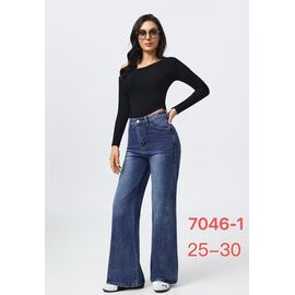 Фотография Джинсы женские 7046-1 blue р.25-30 "NewJeans" недорого оптом от прямого поставщика