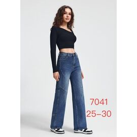 Фотография Джинсы женские 7041 blue р.25-30 "NewJeans" недорого оптом от прямого поставщика