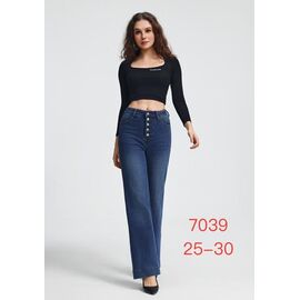 Фотография Джинсы женские 7039 blue р.25-30 "NewJeans" недорого оптом от прямого поставщика