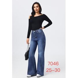 Фотография Джинсы женские 7046 blue р.25-30 "NewJeans" недорого оптом от прямого поставщика