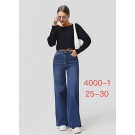 Фотография Джинсы женские 4000-1 blue р.25-30 "NewJeans" недорого оптом от прямого поставщика