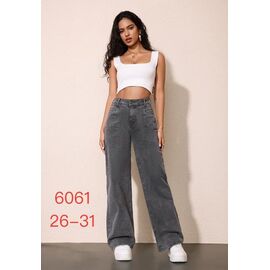 Фотография Джинсы женские 6061 grey р.26-31 "NewJeans" недорого оптом от прямого поставщика