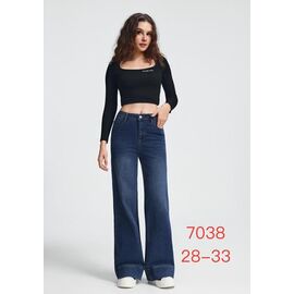Фотография Джинсы женские 7038 blue р.28-33 "NewJeans" недорого оптом от прямого поставщика