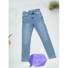Фотография Джинсы женские D603 l.blue р.25-30 "NewJeans" недорого оптом от прямого поставщика
