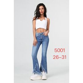 Фотография Джинсы женские 5001 blue р.26-31 "NewJeans" недорого оптом от прямого поставщика