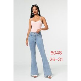 Фотография Джинсы женские 6048 l.blue р.26-31 "NewJeans" недорого оптом от прямого поставщика