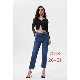 Фотография Джинсы женские 7008 blue р.26-31 "NewJeans" недорого оптом от прямого поставщика