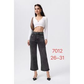 Фотография Джинсы женские 7012 black р.26-31 "NewJeans" недорого оптом от прямого поставщика