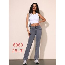 Фотография Джинсы женские 6068 l.grey р.26-31 "NewJeans" недорого оптом от прямого поставщика