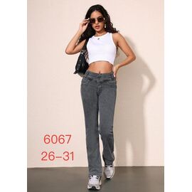 Фотография Джинсы женские 6067 grey р.26-31 "NewJeans" недорого оптом от прямого поставщика