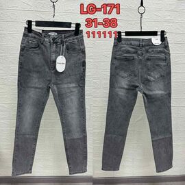 Фотография Джинсы женские LG171 grey р.31-38 "NewJeans" недорого оптом от прямого поставщика