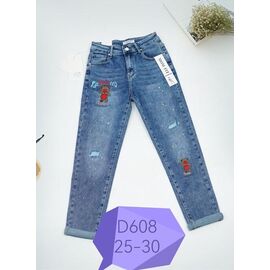 Фотография Джинсы женские D608 blue р.25-30 "NewJeans" недорого оптом от прямого поставщика