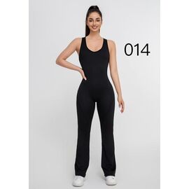 Комбінезон жіночий J0014 black р.S-XL "NewJeans" недорого оптом від прямого постачальника