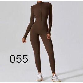 Фотография Костюм спортивный женский тёплый 055 brown р.S-XL "NewJeans" недорого оптом от прямого поставщика