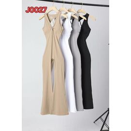 Фотография Костюм спортивный женский тёплый J0027 white р.S-XL "NewJeans" недорого оптом от прямого поставщика