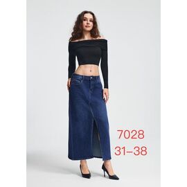 Спідниця жіноча 7028 navy р.31-38 "NewJeans" недорого оптом від прямого постачальника