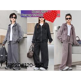 Костюм дитячий унісекс 68120 grey р.120-160 "Meloria" недорого оптом від прямого постачальника