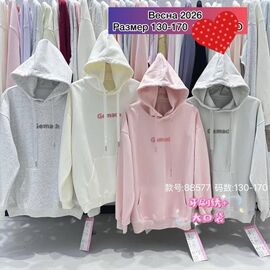 Фотография Худи детский на девочку 88577 pink р.130-170 "Meloria" недорого оптом от прямого поставщика