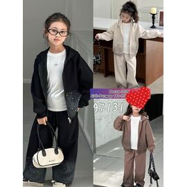Фотография Костюм детский спортивный на девочку 97131 beige р.110-150 "Meloria" недорого оптом от прямого поставщика