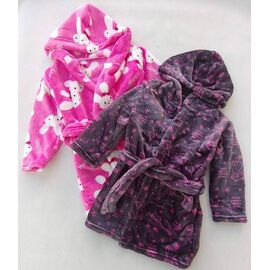 Фотография Халат детский на девочку ML3260 pink р.28-34 "Meloria" недорого оптом от прямого поставщика