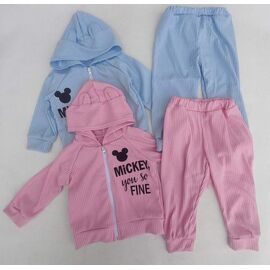 Костюм дитячий на дівчинку ML3274 pink р.26-30 "Meloria" недорого оптом від прямого постачальника