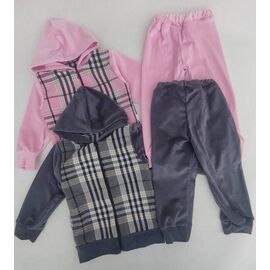 Костюм дитячий на дівчинку ML3276 grey р.28-34 "Meloria" недорого оптом від прямого постачальника