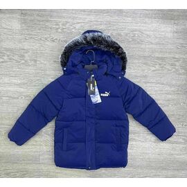 Курка дитяча зимова на хлопчика NW102-119 blue р.8-12 "MirWear kids" недорого оптом від прямого постачальника