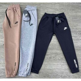 Штани дитячі спортивні зимові на хлопчика NW142-1042-2 grey р.9-13 "MirWear kids" недорого оптом від прямого постачальника