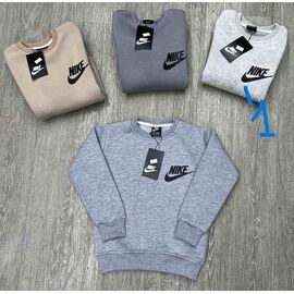 Фотография Свитер детский на мальчика NW197-1005-1-1 l.grey р.5-8 "MirWear kids" недорого оптом от прямого поставщика